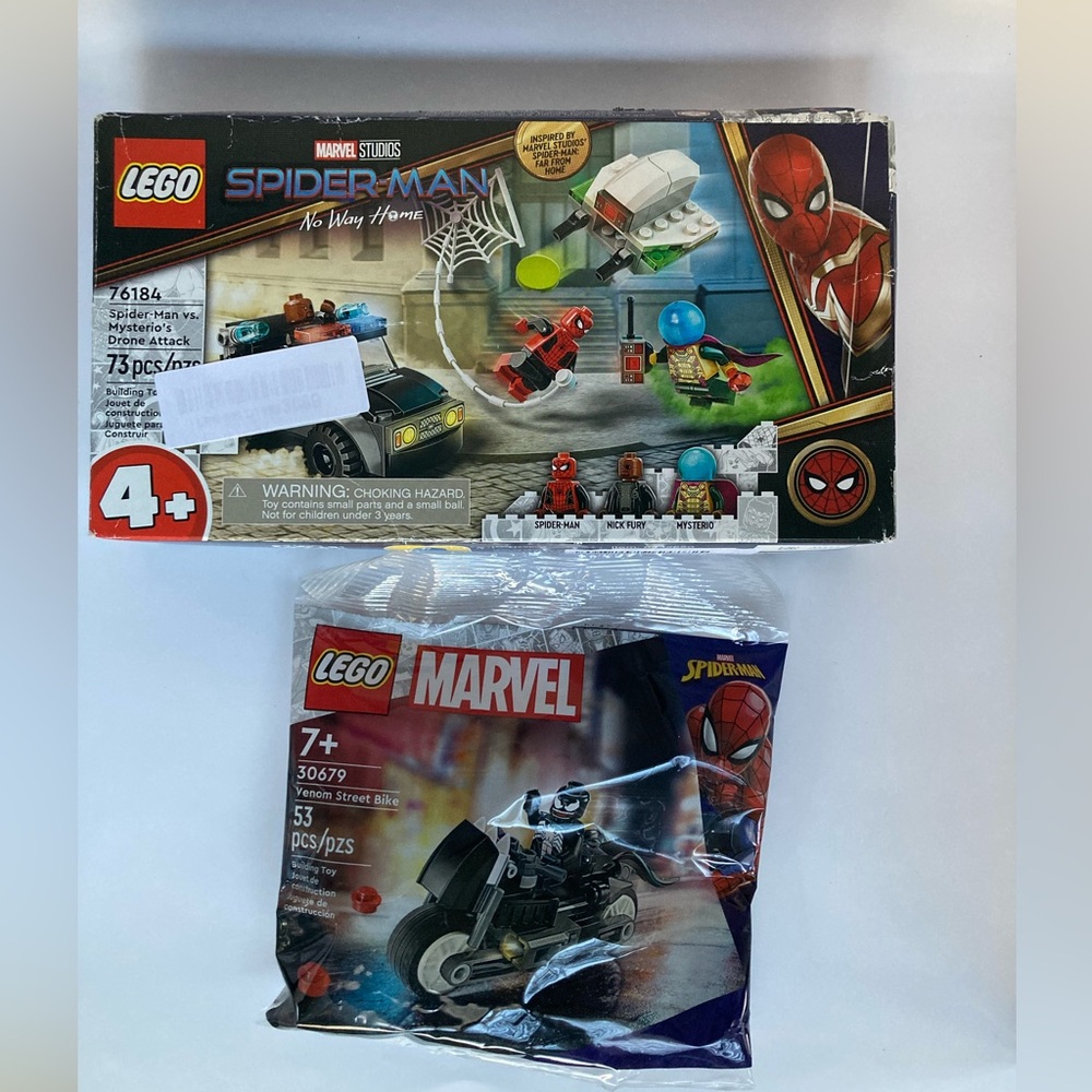 LEGO Marvel 30679 76184 Venom and Spiderman
